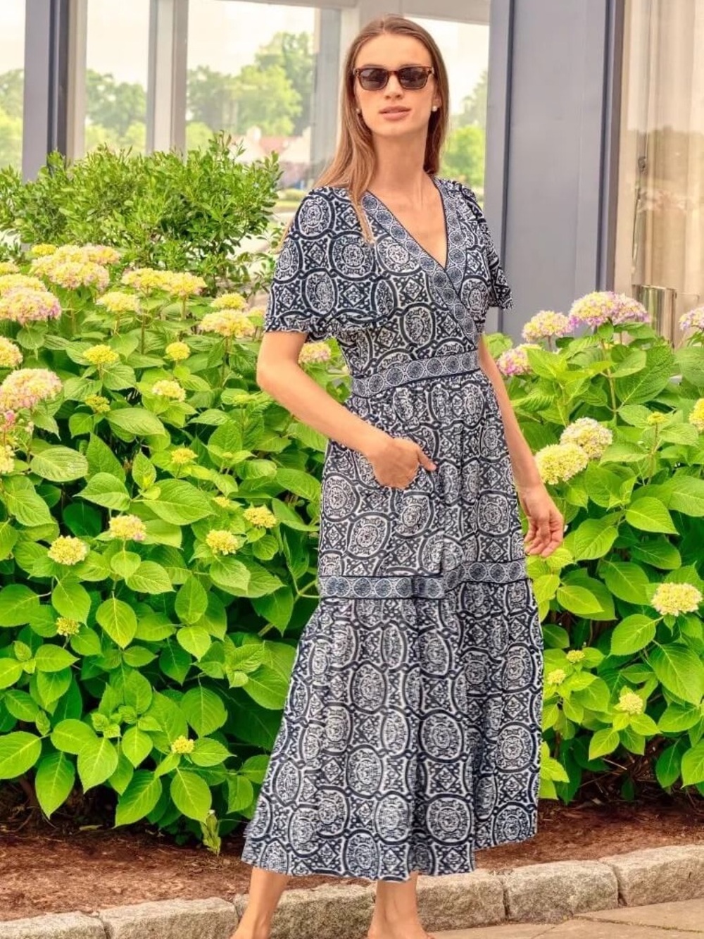 Gretchen Scott Le Marais Midi/Maxi Dress - Sultan's Dining Room Size Small